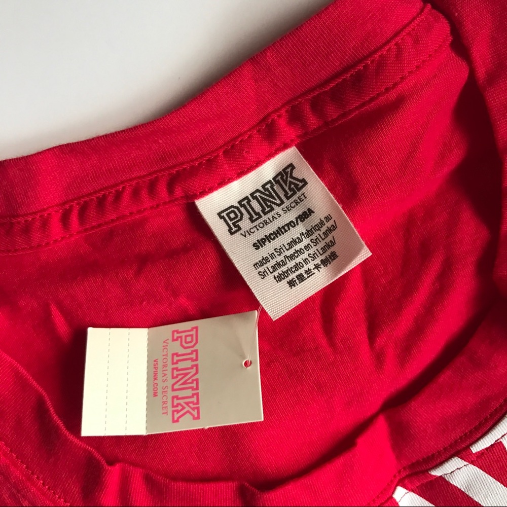 PINK Victoria's Secret long sleeves crop top - Picture 4 of 8